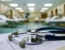 Emergency room department with stethoscope on top of a cashflow leger.