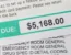 Close-up of a hospital bill showing a large payment due, representing challenges in managing patient balances for emergency and urgent care facilities.