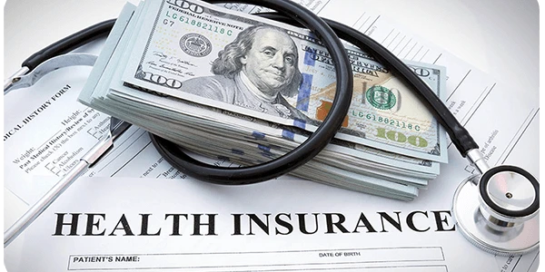 Health Insurance Money Slide - Emergency Room Self-Pay pay revenue