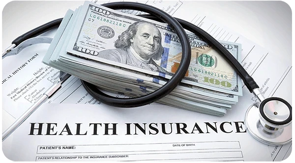 Health Insurance Money Slide - Emergency Room Self-Pay pay revenue