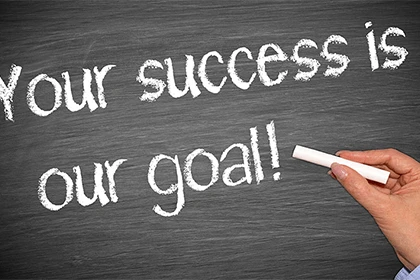 Success Goal Slide