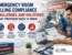 Emergency room billing compliance challenges and solutions with healthcare professional reviewing compliance documents and improving reimbursement workflows