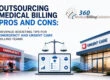 Outsourcing medical billing pros and cons for emergency departments and urgent care centers featuring medical billing technology and revenue cycle management.