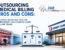 Outsourcing medical billing pros and cons for emergency departments and urgent care centers featuring medical billing technology and revenue cycle management.